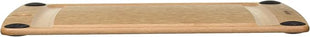 Epicurean All-In-One Cutting Board with Non-Slip Feet and Juice Groove, 11.5" × 9", Natural/Black