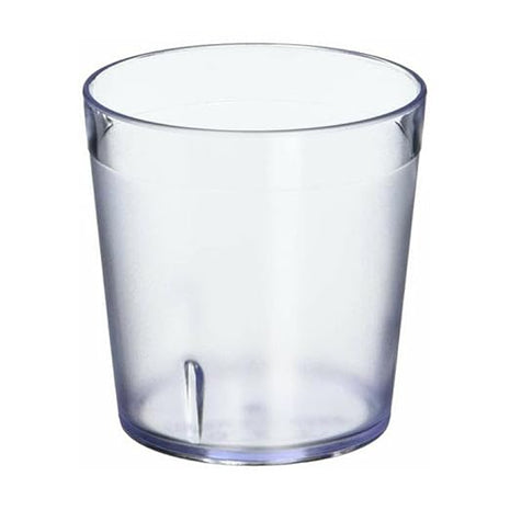 G.E.T. 6699-C Heavy-Duty Plastic Restaurant Tumblers, 9 Ounce, Clear (Set of 12)" }