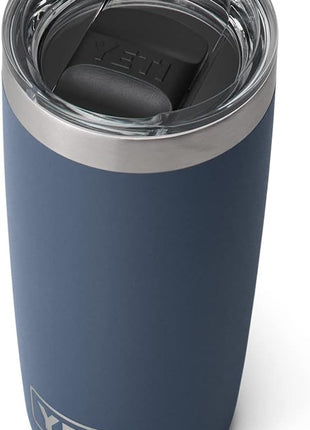 YETI Rambler 10 oz Tumbler, Stainless Steel, Vacuum Insulated with MagSlider Lid, Navy