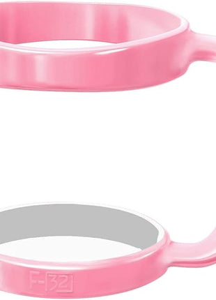 F-32 Handle - 19 COLORS - 30oz Size - Compatible with 30 oz YETI and 30 oz. OZARK TRAIL Tumbler Travel Mug (30OZ, PRETTY PINK)