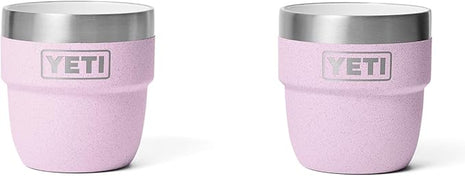 YETI Rambler 4 oz Stackable Cup, Stainless Steel, Vacuum Insulated Espresso/Coffee Cup, 2 Pack