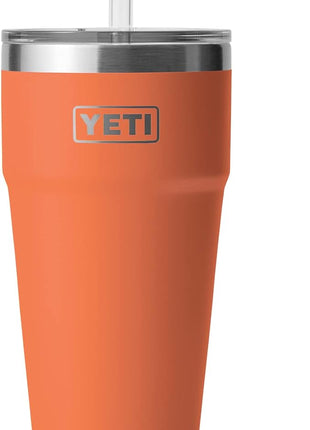 YETI Rambler 26 oz Straw Cup, Vacuum Insulated, Stainless Steel with Straw Lid