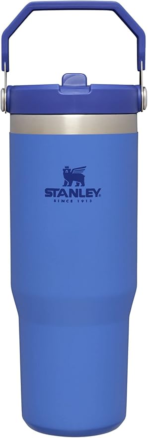 Stanley IceFlow Stainless Steel Tumbler - Vacuum Insulated Water Bottle for Home, Office or Car Reusable Cup with Straw Leak Resistant Flip Cold for 12 Hours or Iced for 2 Days