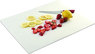 Flexible Plastic Cutting Board Mats set, Clear Kitchen Cutting Board Set of 2 Clear Mats