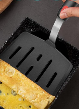 Tenta tenta kitchen Silicone Fish Spatula Turner Wide Pancake Spatulas for Nonstick Cookware Pans Omelette Egg Spatula 600°F Heat-Resistant Kitchen Silicone Utensils
