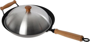 Joyce Chen 22-9938, Pro Chef 14 Inch 10 Piece Excalibur Non-Stick Wok Set