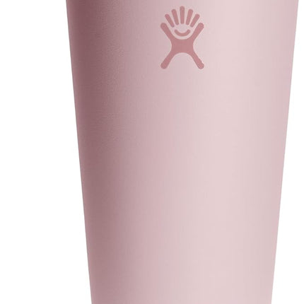 Hydro Flask All Around Tumbler Press-in Lid, Insulated Travel Mug, Stainless Steel Coffee Cup 28 Oz Tonal Trillium Pink
