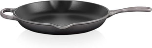 Le Creuset Enameled Cast Iron Signature Iron Handle Skillet, 11.75", Oyster