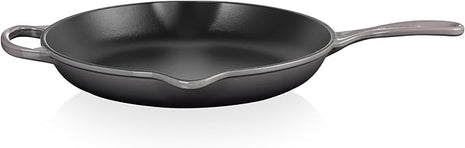 Le Creuset Enameled Cast Iron Signature Iron Handle Skillet, 11.75", Oyster