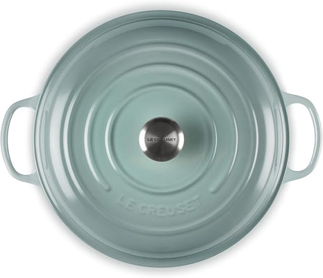 Le Creuset Enameled Cast Iron Signature Braiser, 5 qt., Sea Salt