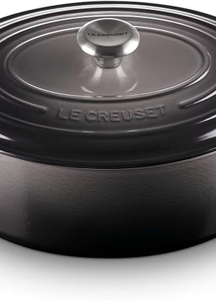 Le Creuset Enameled Cast Iron Signature Oval Dutch Oven, 6.75 qt., Oyster