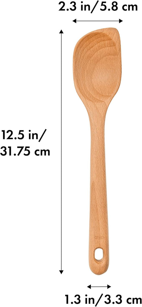 OXO Good Grips Wooden Corner Spoon & Scraper