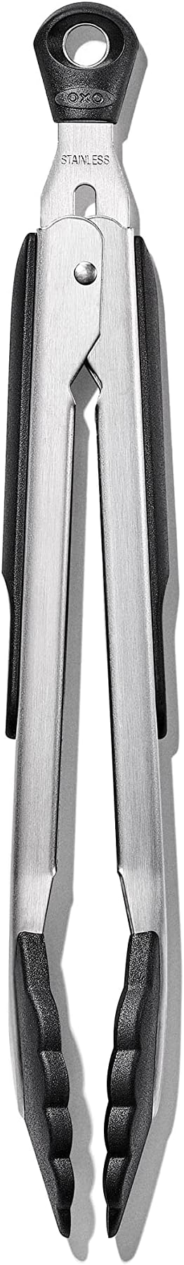 OXO Good Grips 9-Inch Locking Tongs with Nylon Heads