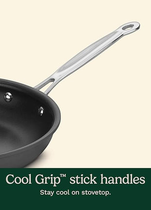 Cuisinart 17-Piece Cookware Set, Chef's Classic Nonstick Hard Anodized, 66-17