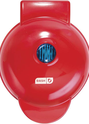 DASH Mini Waffle Maker + Grill + Griddle, 3 in 1 Pack - Red/Aqua/White