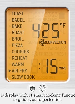 Breville BOV860RVC Smart Oven Air Fryer and Convection Oven, Red Velvet Cake