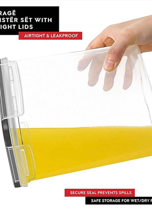 Cereal Containers Storage 3 Pack 135 fl. oz Cereal Dispenser Countertop, Airtight Food Storage Containers for Pantry Organization and Storage, Bpa-free Cereal Storage Container with Marker & Labels