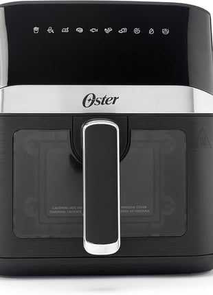 Oster Compact Air Fryer, 4-Quart Digital Airfryer with Window, Easy-to-Use Countertop Air Fryer