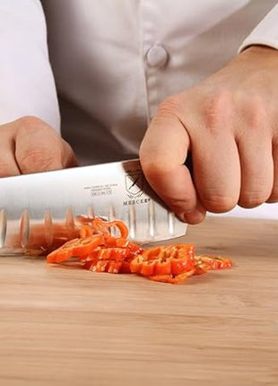 Mercer Culinary 8-Piece Renaissance Board 7 Magnetic Knife Set, 14 1/8 x 10 1/4, Stainless Steel