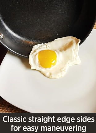 All-Clad HA1 Hard Anodized Nonstick Fry Pan 12 Inch Induction Oven Broiler Safe 500F, Lid Safe 350F Pots and Pans, Cookware Black