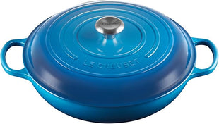 Le Creuset Enameled Cast Iron Signature Braiser, 5 qt., Marseille