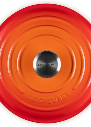 Le Creuset Enameled Cast Iron Signature Round Dutch Oven, 4.5 qt., Flame