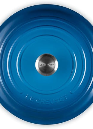 Le Creuset Enameled Cast Iron Signature Round Dutch Oven, 9 qt., Marseille