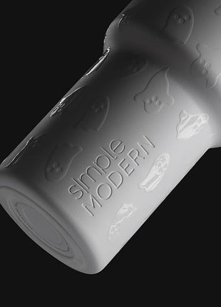 Simple Modern Halloween 40 oz Tumbler with Handle and Straw Lid | Leak-Proof Insulated Stainless Steel Water Bottle Travel Mug | Gifts for Women Men Him Her | Trek Signature | Cute Ghosts