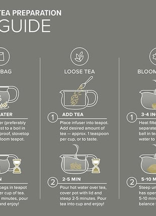 Teabloom Kyoto 2-in-1 Tea Kettle and Tea Maker – Glass Teapot with Removable Loose Tea Filter – Tea Connoisseur's Choice