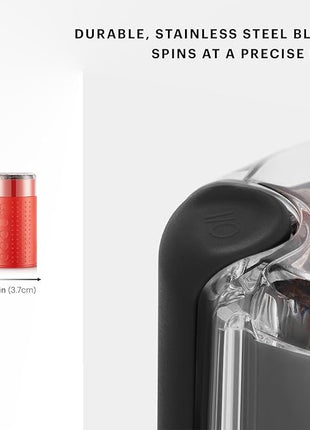 Bodum Bistro Electric Blade Coffee Grinder, Red