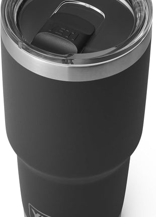 YETI Rambler 30 oz Stainless Steel Vacuum Insulated Tumbler w/MagSlider Lid, Black