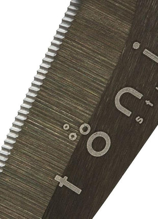 Tim Holtz Small Titanium Scissors - 7 Inch Mini Snips with Micro Serrated Blade - Non Stick Craft Tool for Cutting Paper, Fabric, and Sewing - Black Comfort Grip Handles