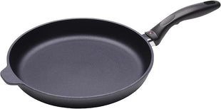 Swiss Diamond 11 Inch Frying Pan Nonstick Diamond Frying Pan, Aluminum Coated Skillet, Dishwasher Safe and Oven Safe Fry Pans, Grey