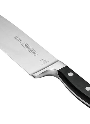 Tramontina Pro Series Forged 8-Inch Chef Knife, Stain-free High-Carbon Steel Kitchen Knives for Cooking