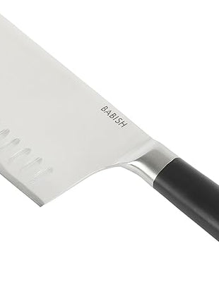Babish 6.5-Inch Forged Cleaver Knife – High-Carbon 1.4116 German Steel Full Tang Kitchen Knife for Heavy-Duty Chopping and Slicing