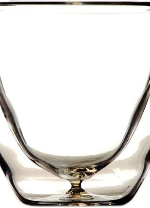 Ozeri Moderna Artisan Series Double Wall Beverage and Espresso Shot Glasses, 2-Ounce, Set of 2