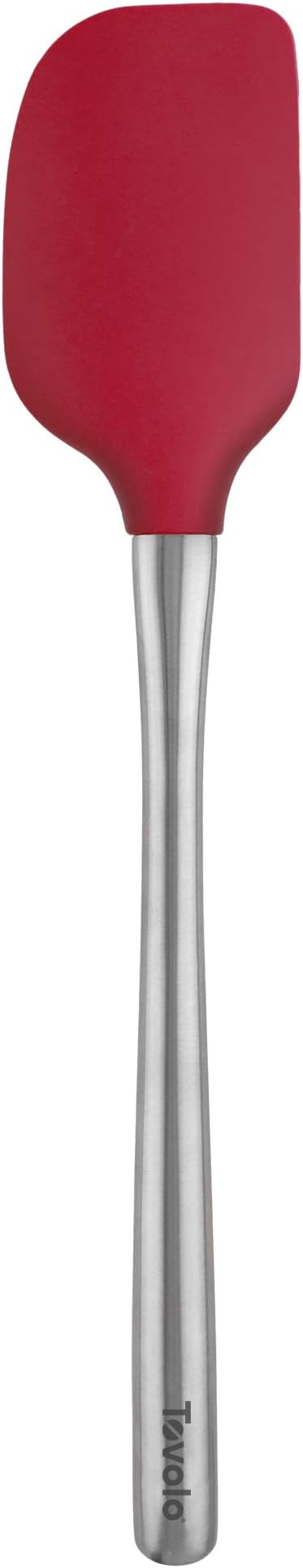 Tovolo Flex-Core Stainless Steel Handled Spatula, Heat-Resistant & BPA-Free Silicone Turner Head, Safe for Cast Iron & Non-Stick Cookware, Dishwasher-Safe: Home & Kitchen