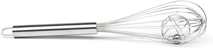 Fox Run Basket Cage Whisk, 2.75 x 2.75 x 12.5 inches, Metallic