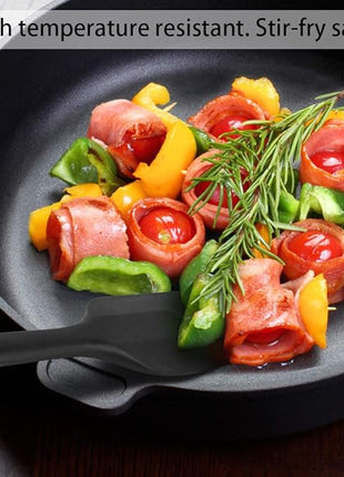 8 Inch Silicone Spatula Set, Food Grade High Temperature and Heat Resistant Spatulas, Dish-wash Safe, Rubber Kitchen Spatulas, Non-stick(Set of 4)