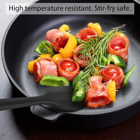 8 Inch Silicone Spatula Set, Food Grade High Temperature and Heat Resistant Spatulas, Dish-wash Safe, Rubber Kitchen Spatulas, Non-stick(Set of 4)