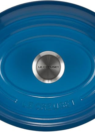 Le Creuset Enameled Cast Iron Signature Oval Dutch Oven, 5 qt, Marseille