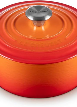 Le Creuset Enameled Cast Iron Signature Round Dutch Oven, 2 qt., Flame