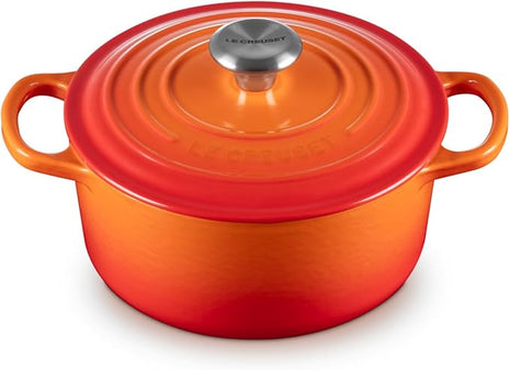 Le Creuset Enameled Cast Iron Signature Round Dutch Oven, 2 qt., Flame
