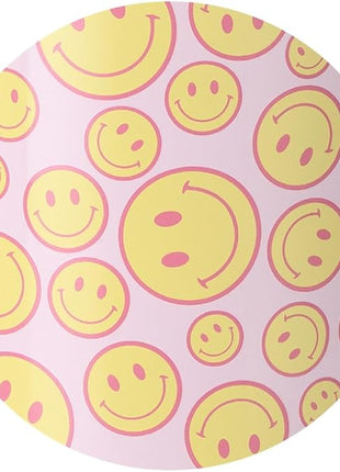 Swig Life 22oz Travel Mug, Insulated Tumbler with Handle and Lid, Cup Holder Friendly, Dishwasher Safe, Stainless Steel, Travel Coffee Cup, Insulated Mug with Lid (Oh Happy Day)