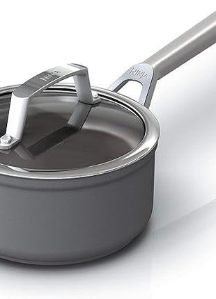 Ninja Foodi NeverStick Professional 12-Piece Cookware Set, Hard-Anodized, Nonstick, Durable & Oven Safe to 500°F, Slate Grey, C39800