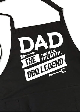 ApronMen - Funny Apron For Men - BBQ Gifts for Men & Unique Gifts for Fathers - Mens Aprons for Grilling