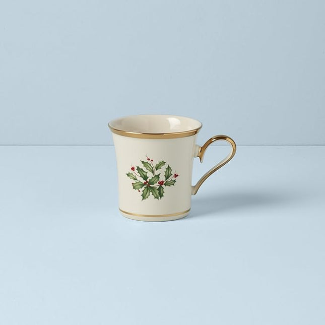 Lenox 146504060 Holiday Mug, Porcelain, Christmas Drinkware