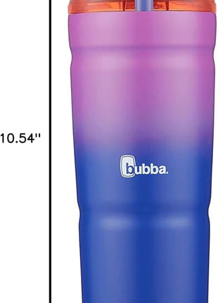 Bubba Envy S Stainless Steel Tumbler with Straw, 24oz., Vineyard Ombre