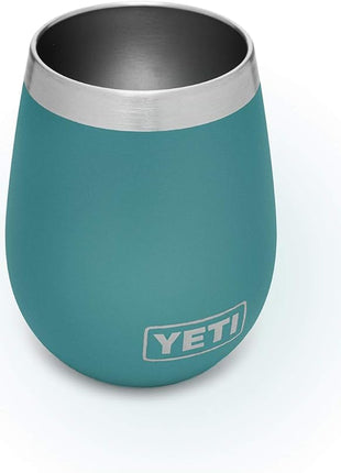 YETI Rambler 10 oz Wine Tumbler, Vacuum Insulated, Stainless Steel, NO LID