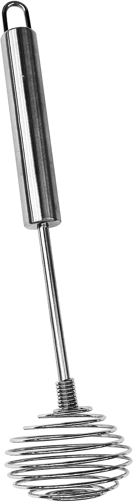Fox Run 5829 Spiral Spring Whisk, 10" Silver Stainless Steel, Medium